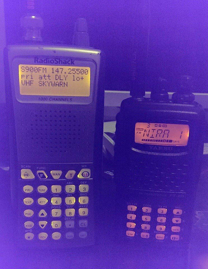 Scanner and ham radio